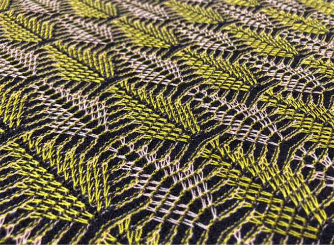 Recycled Anti Pilling Dyeing Linen Yarn , 1/24NM Multipurpose Ribbon Tape Yarn